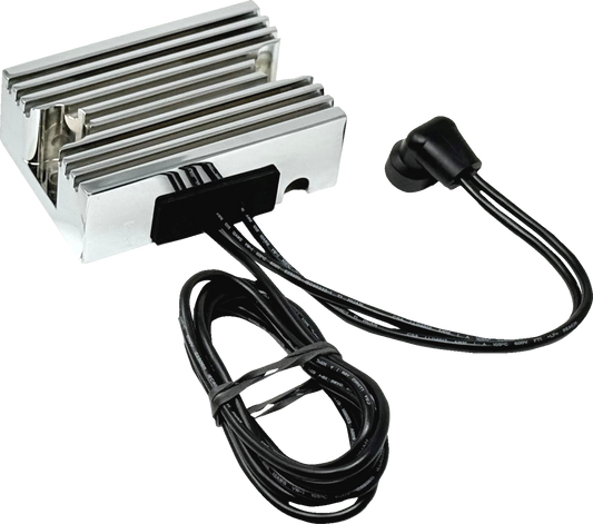 Namz Chrome Ball-Milled Voltage Regulator for 1992-93 Harley Sportster 883 1200