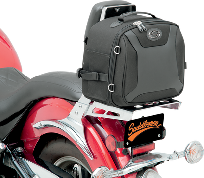 Saddlemen Textile FTB1000 Motorcycle Sissy Bar Luggage Bag for Harley Davidson