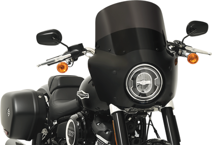 Memphis Shades Road Warrior Fairing & Black Mount Kit 2018-2021 Harley FLSB