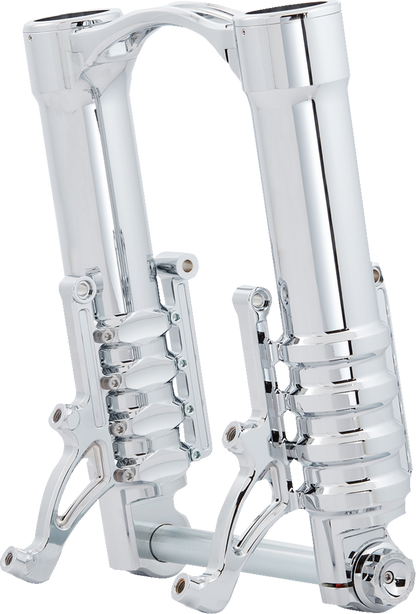 Arlen Ness Chrome Method No Flex Inverted Fork Legs for 2014-2025 Harley Touring