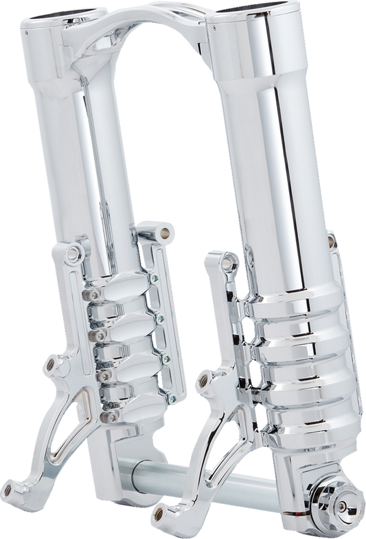 Arlen Ness Chrome Method No Flex Inverted Fork Legs for 2014-2025 Harley Touring