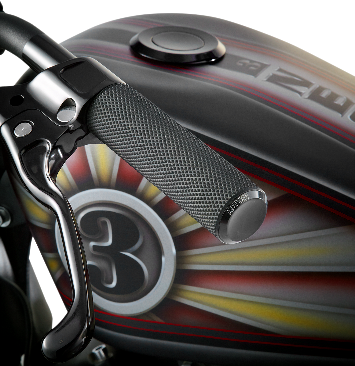 Arlen Ness Fusion Cable 1" Handlebar fits 1976-2022 Harley Dyna Touring Softail