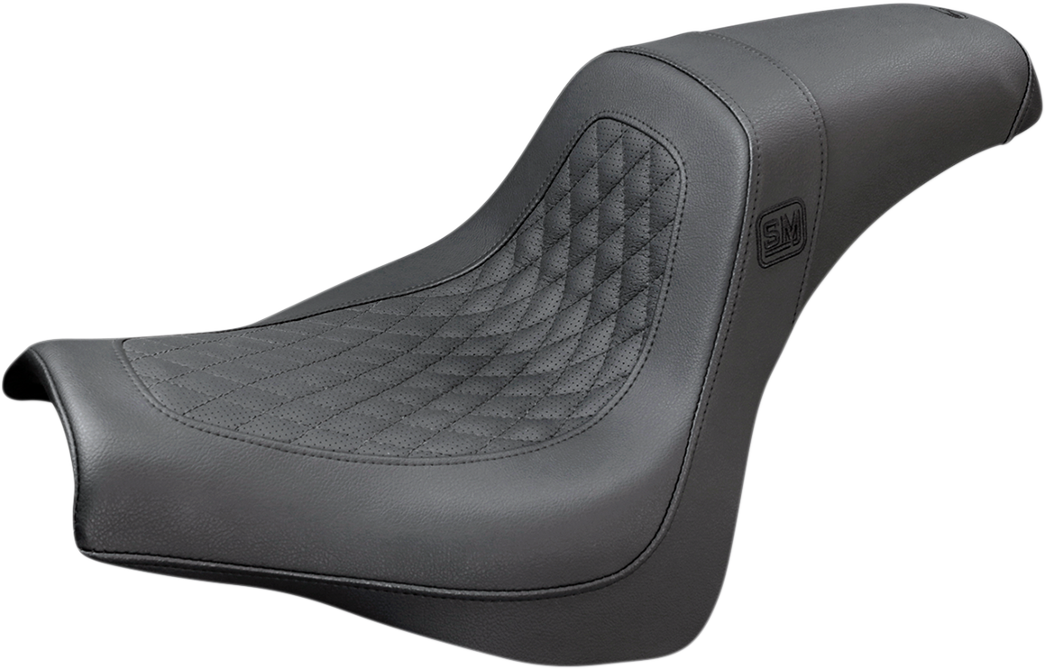 Saddlemen Speed Merchant Pro Series Seat for 2018-2023 Harley Softail Fat Bob