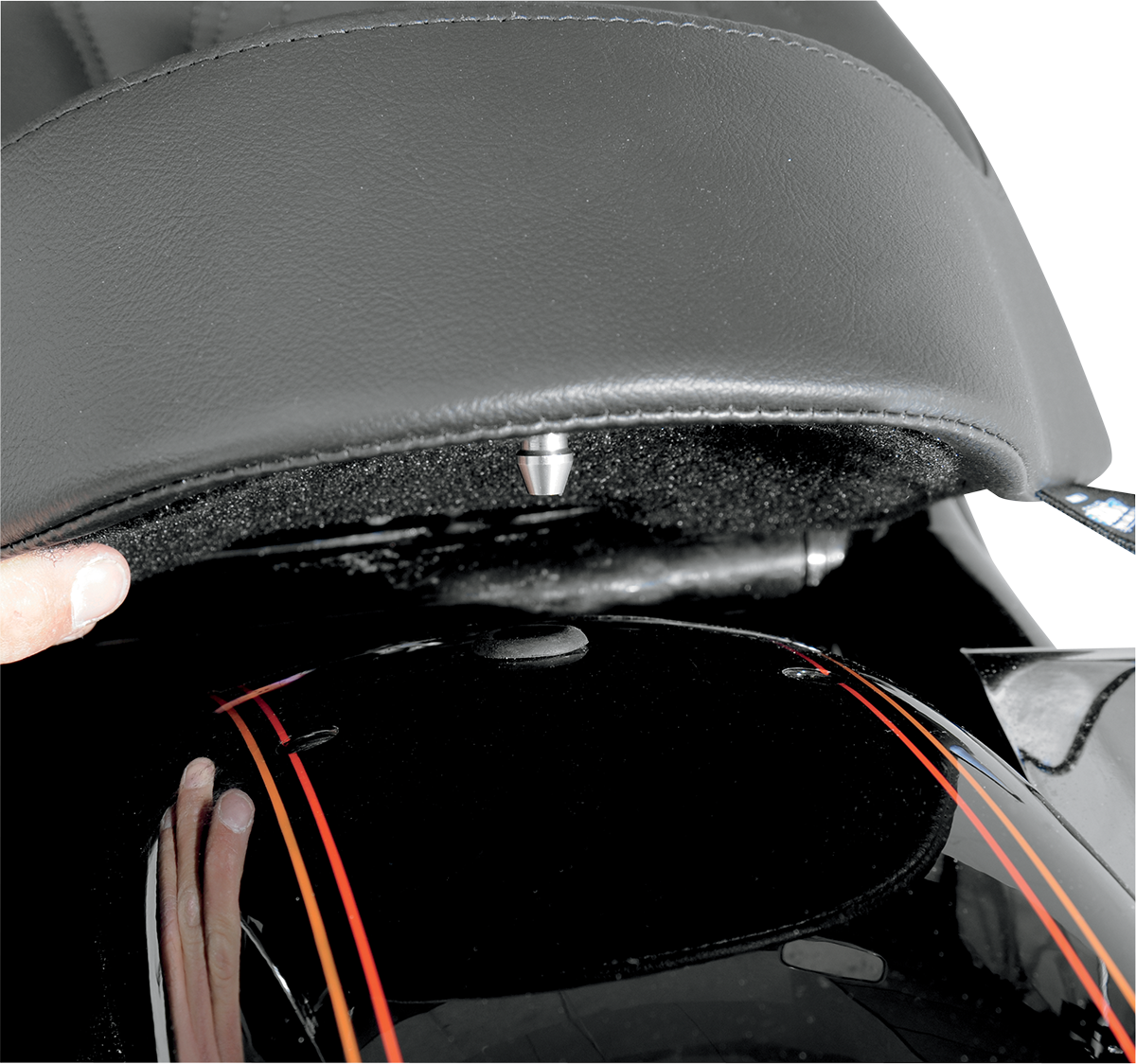 Drag Specialties EZ Mount Solo Seat for 1982-2000 Harley Davidson FXR FXRS FXRC