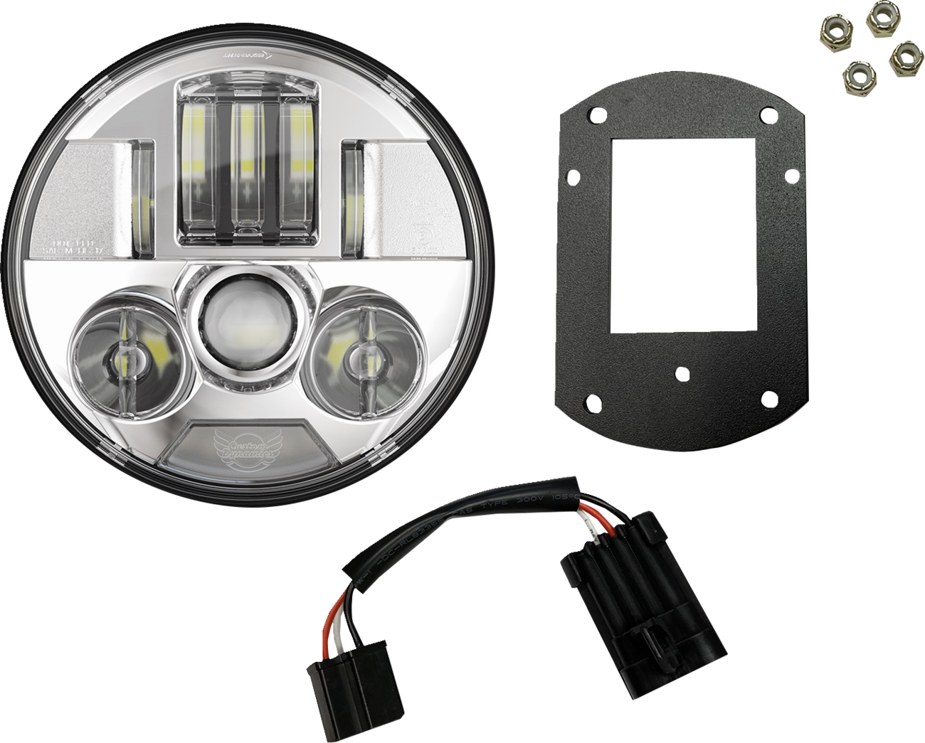 Custom Dynamics ProBEAM 5.75" LED Headlight Kit 2022-24 Harley Softail Low Rider
