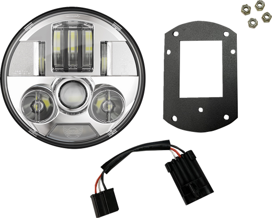 Custom Dynamics ProBEAM 5.75" LED Headlight Kit 2022-24 Harley Softail Low Rider