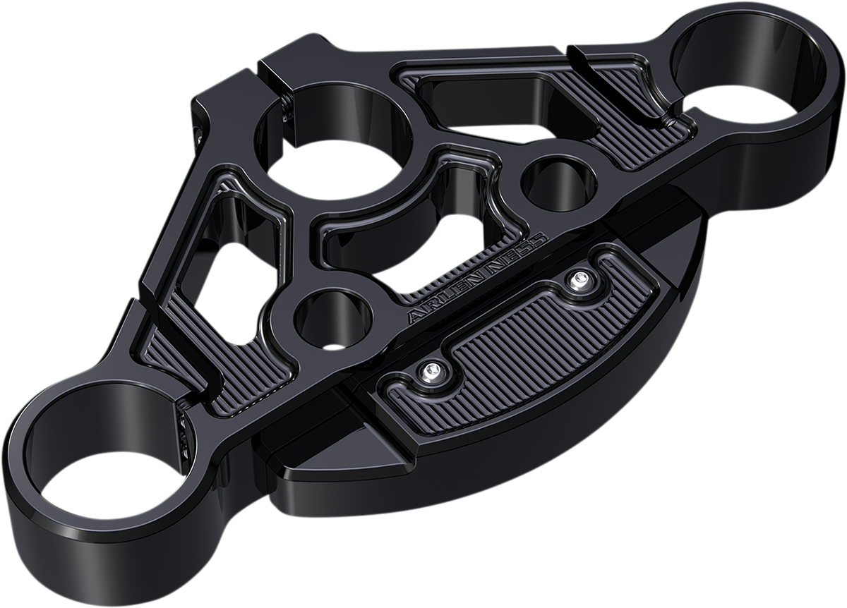 Arlen Ness Method Black Top Fork Triple Tree 2015-2023 Harley Touring Road Glide