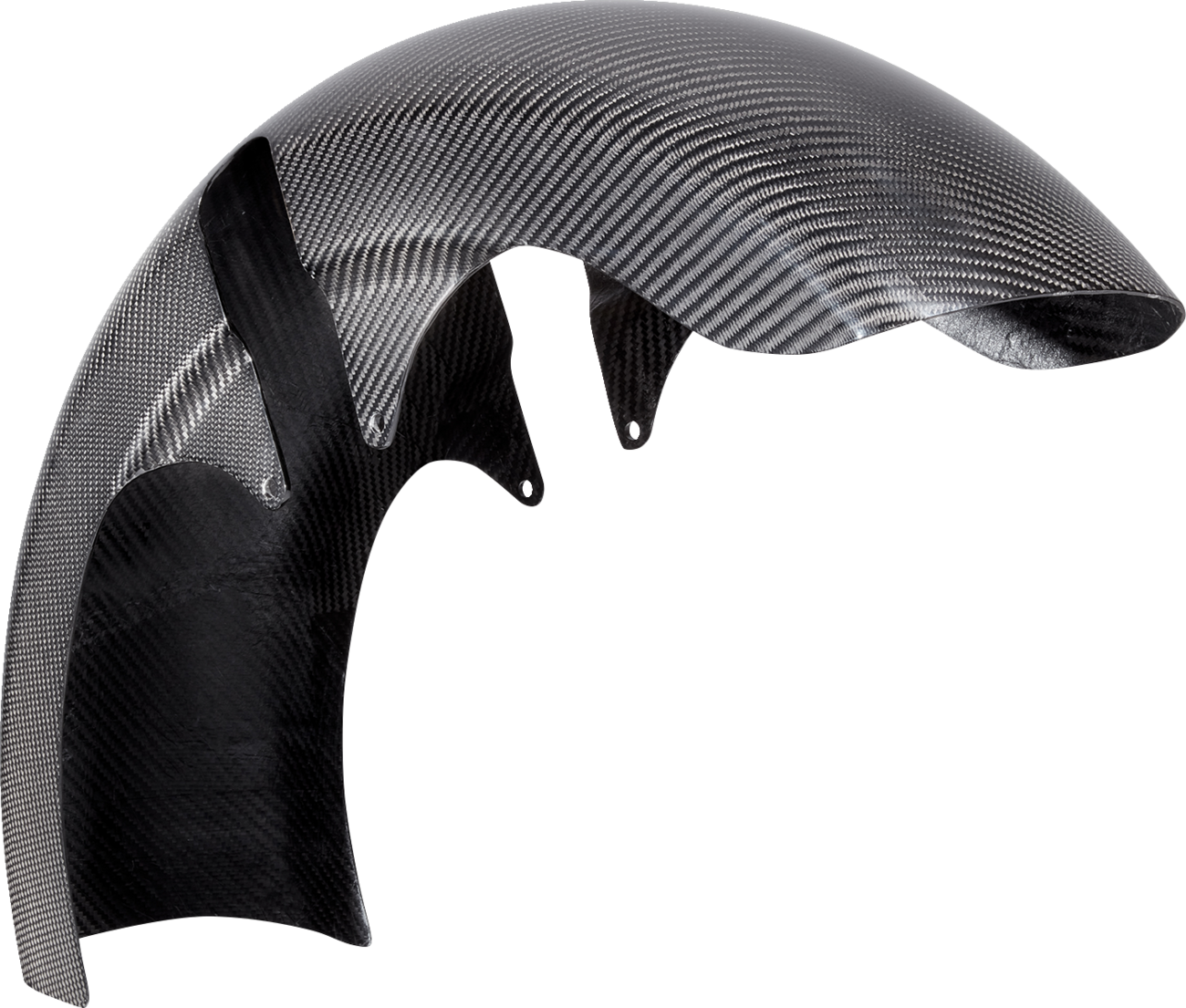 Arlen Ness Fat Wrapper 21" Carbon Fiber Front Fender for 2023-25 Harley Touring