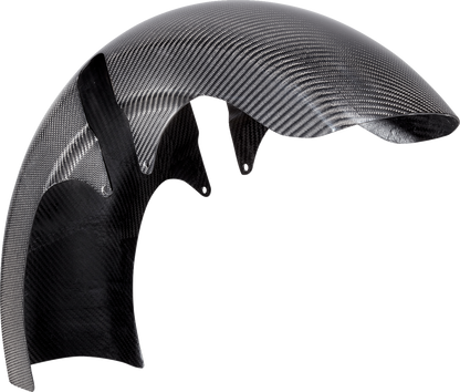 Arlen Ness Fat Wrapper 21" Carbon Fiber Front Fender for 2023-25 Harley Touring