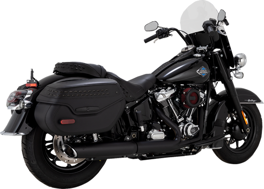Vance & Hines Twin Slash Black 4" Slip On Muffler for 2025 Harley Softail 46750
