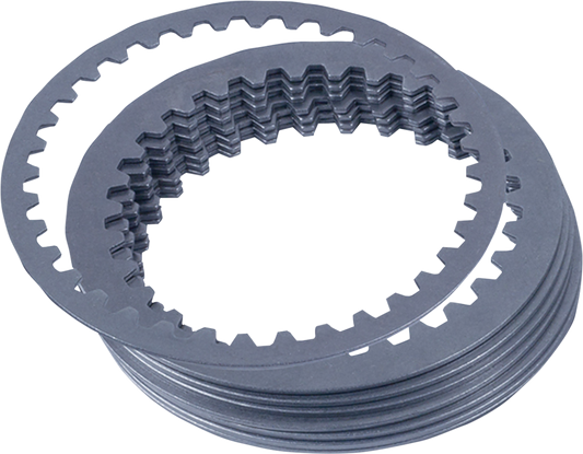 Drag Specialties Steel Clutch Plate Kit 2013-22 Harley Touring Softail FLHX FLHR