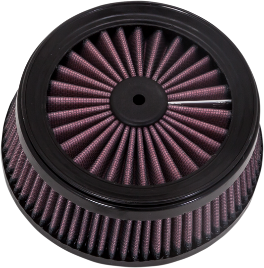 Vance & Hines Red VO2 Rogue High-Flow Replacement Motorcycle Air Cleaner