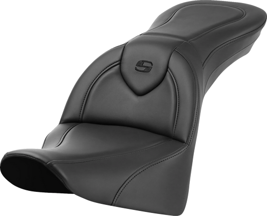 Saddlemen Roadsofa Stitched Gel Seat fits 2018-2025 Harley Softail Heritage Slim