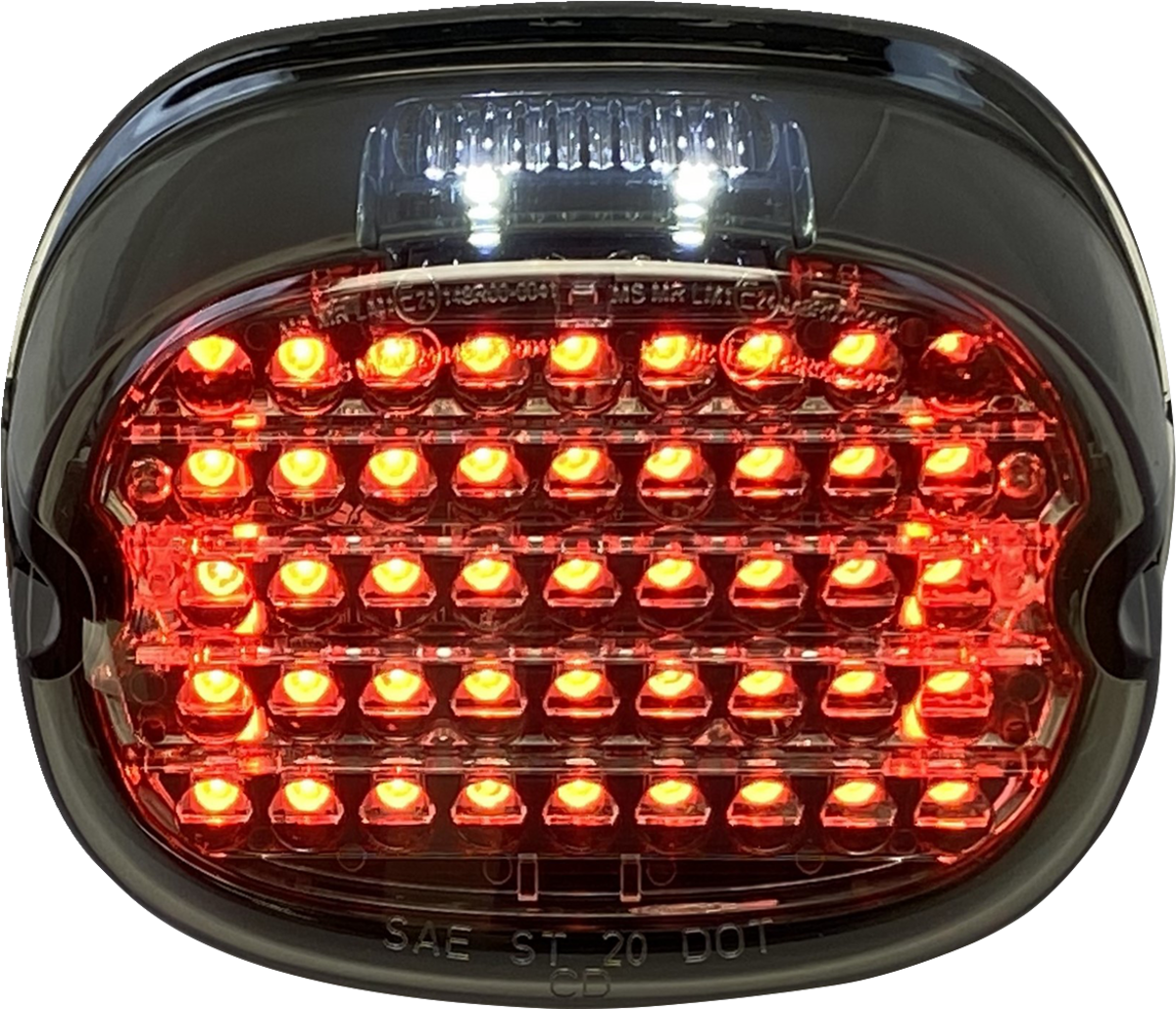 Custom Dynamics Smoke Top Window LED Taillight Kit for 1999-2024 Harley Models