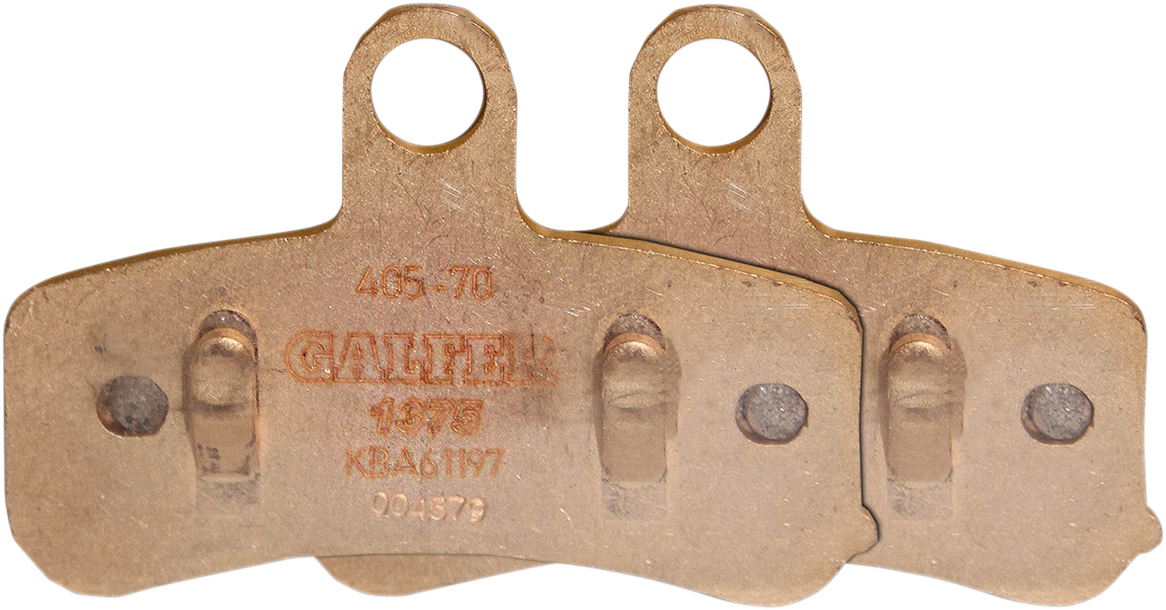 Galfer Sintered Front Brake Pad Set for 2008-2017 Harley Softail Dyna Models