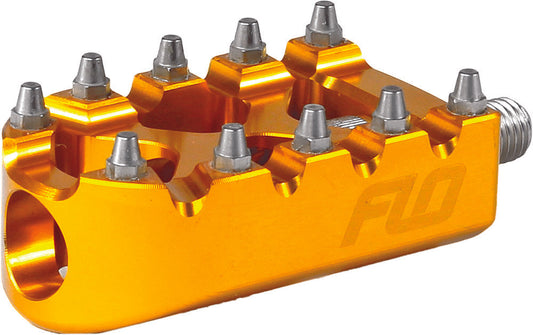 Flo Gold Moto Style Shift Peg 55-18 Harley Dyna Touring Softail Sportster FLHX