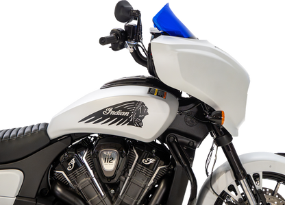Klock Werks 9" Blue Flare Windshield fits 2025-2026 Indian Powerplus Models