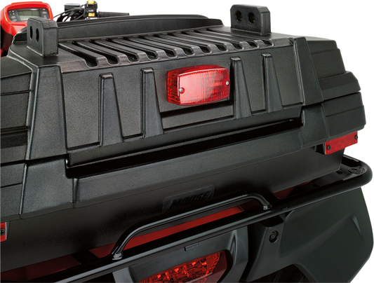 Moose Black Lockable Outdoorsman Rear Storage Rack Cargo Trunk & Brake Light