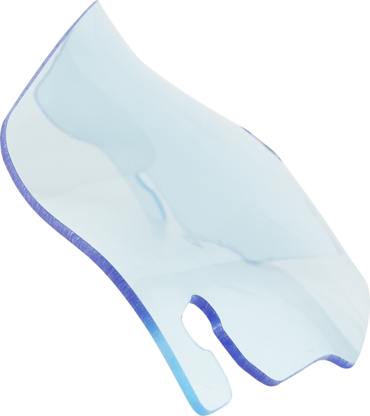 Klock Werks 3.5" Blue Ice Flare Windshield fits 1996-2013 Harley Touring Batwing