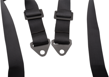 Moose Utility UTV Black 4 Point Seat belt Harness Restraint Safety System