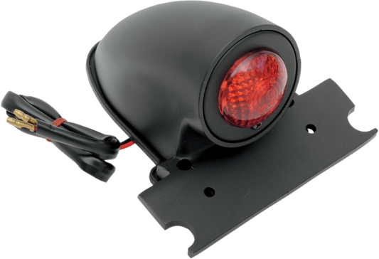 Drag Specialties 50s Style Chopper Motorcycle Taillight Black Custom Harley FXR