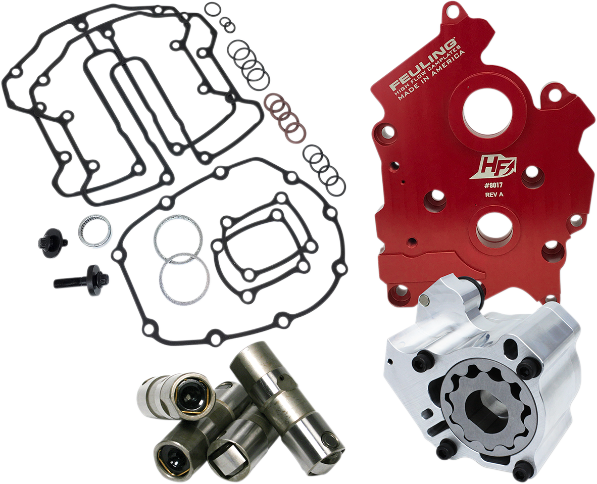 Feuling HP+ Series M8 Cam Chest Kit 2017-2024 Harley Softail Touring FLHR FLHX