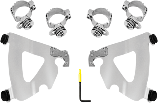 Memphis Shades Road Warrior Fairing Mounting Brackets 1973-2019 Harley Sportster