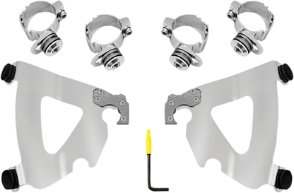 Memphis Shades Road Warrior Fairing & Mount Kit 1973-2020 Harley Dyna Sportster