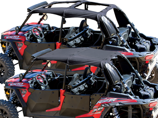 Nelson Rigg Black Polyester Soft Top Sunroof for 14-19 Polaris RZR 4 900 XP 1000