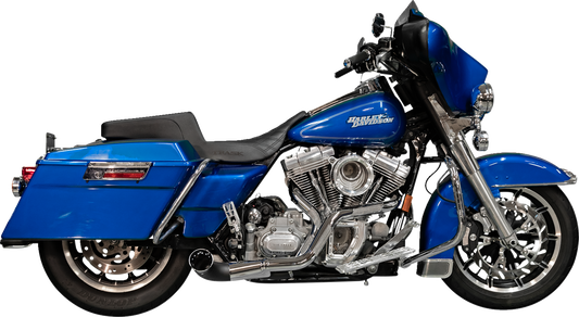 Trask Nasty Bastard 2:1 Exhaust System for 1997-2016 Harley Davidson Touring