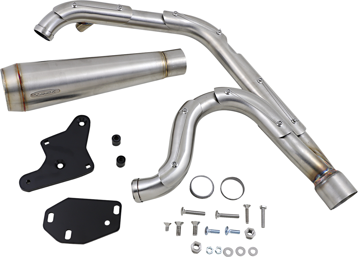 Trask Assault 2-1 Stainless Exhaust System 2018-2024 Harley Softail FLSL FXBB
