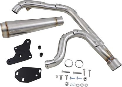 Trask Assault 2-1 Stainless Exhaust System 2018-2024 Harley Softail FLSL FXBB