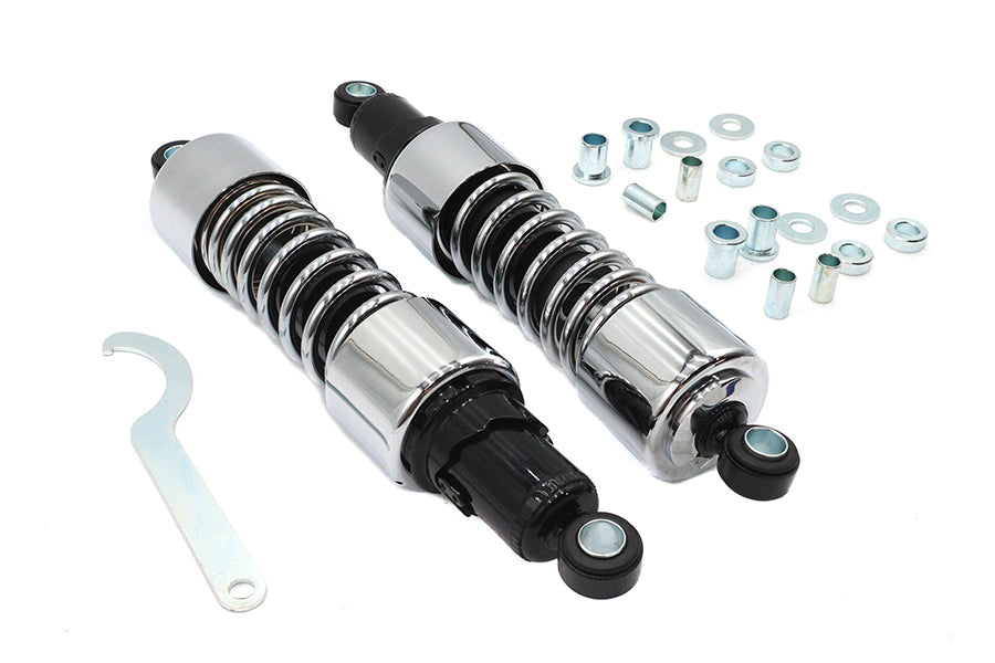 VTwin 13.5'' Dura AEE Rear Shocks 1954-2008 Harley Touring Sportster FLT FXR XL