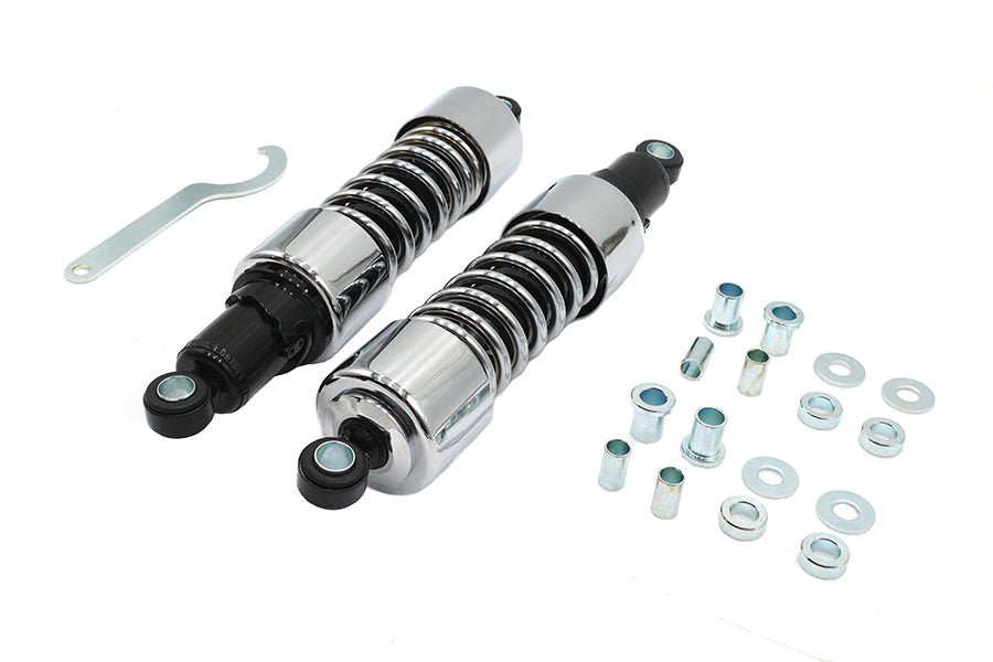 VTwin 13.5'' Dura AEE Rear Shocks 1954-2008 Harley Touring Sportster FLT FXR XL