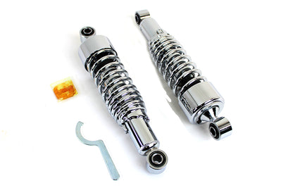 VTwin Dura AEE 12'' Chrome Shocks 1985-2016 Harley Touring FLHR FLHX FLTR FLHT