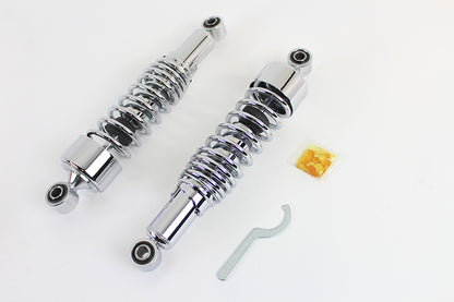 VTwin Dura AEE 13'' Chrome Shocks 1985-2016 Harley Touring FLHR FLHX FLTR FLHT