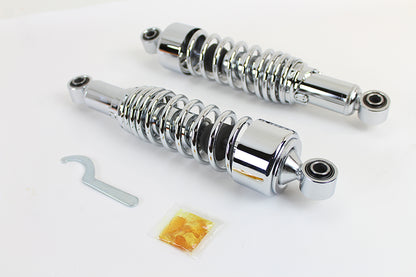 VTwin Dura AEE 13'' Chrome Shocks 1985-2016 Harley Touring FLHR FLHX FLTR FLHT