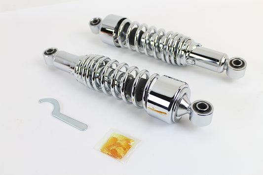 VTwin Dura AEE 13'' Chrome Shocks 1985-2016 Harley Touring FLHR FLHX FLTR FLHT