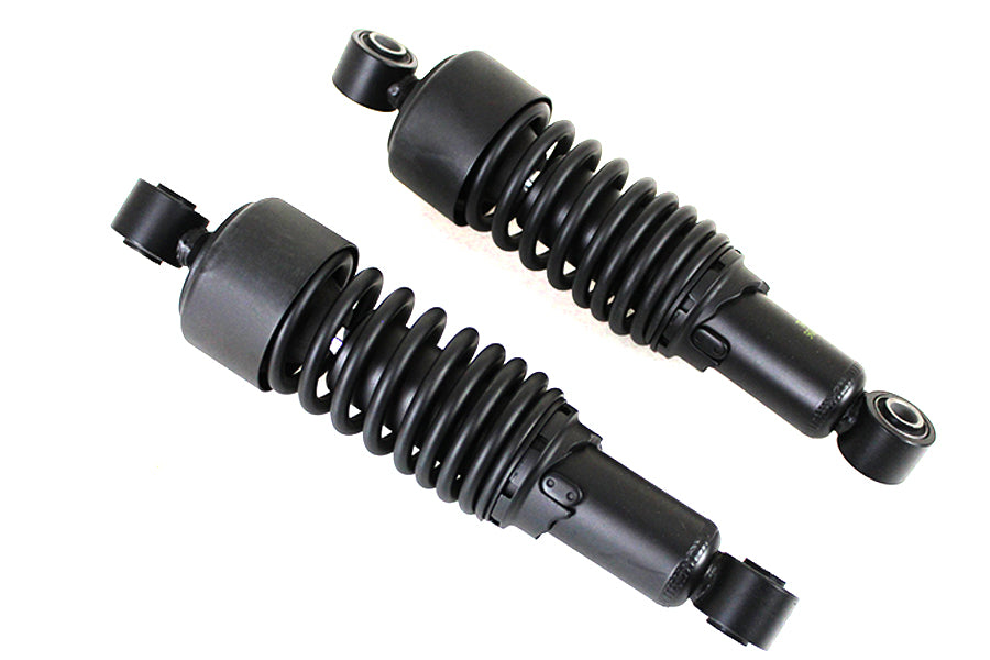 VTwin Dura AAE Black 11'' Motorcycle Shocks 1995-2016 Harley Touring FLHT FLHX