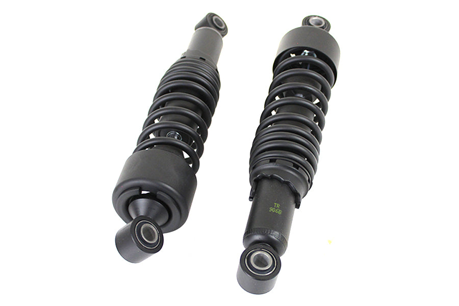 VTwin 13'' Dura AEE Black Shocks 1995-2016 Harley Touring FLHR FLHX FLHT FLTR