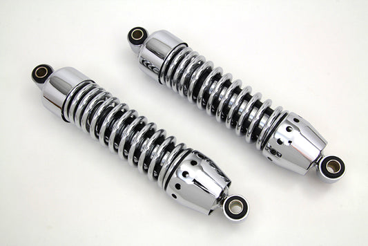 Vtwin Chrome 11 3/4" Rear 1" Lower Shocks 1991-2005 Harley Davidson Sportster XL
