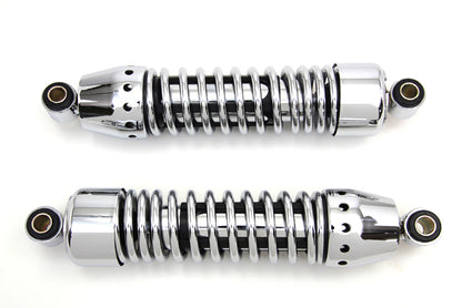 Vtwin Chrome 11 3/4" Rear 1" Lower Shocks 1991-2005 Harley Davidson Sportster XL