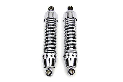 Vtwin Chrome 11 3/4" Rear 1" Lower Shocks 1991-2005 Harley Davidson Sportster XL