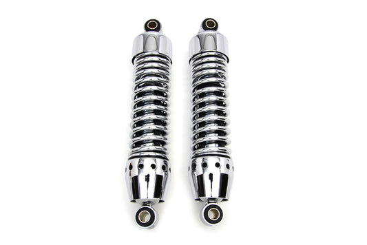 Vtwin Chrome 11 3/4" Rear 1" Lower Shocks 1991-2005 Harley Davidson Sportster XL