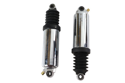 AEE Chrome Low Motorcycle Rear Air Shock Set 1991-1996 Harley Touring FLHR FLHT