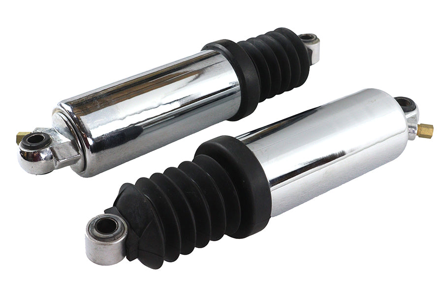 AEE Chrome Low Motorcycle Rear Air Shock Set 1991-1996 Harley Touring FLHR FLHT