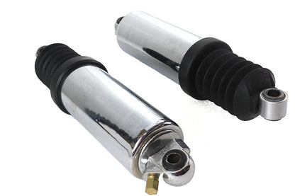 AEE Chrome Low Motorcycle Rear Air Shock Set 1991-1996 Harley Touring FLHR FLHT