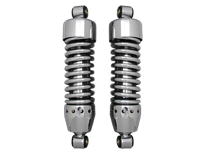 V-Twin AEE Chrome 11-1/2" Rear Motorcycle Shocks 1991-2017 Harley Dyna FXDWG
