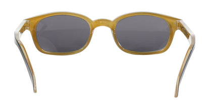 KD's Original 1 Pair 5400 Primal Black Smoke Lens Old School Biker Sunglasses