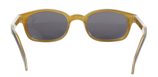 KD's Original 1 Pair 5400 Primal Black Smoke Lens Old School Biker Sunglasses
